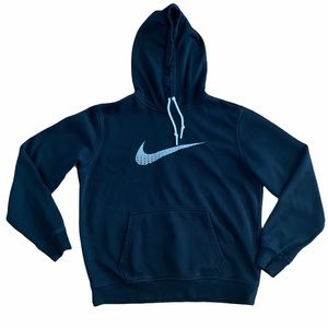 Nike black sweater for man